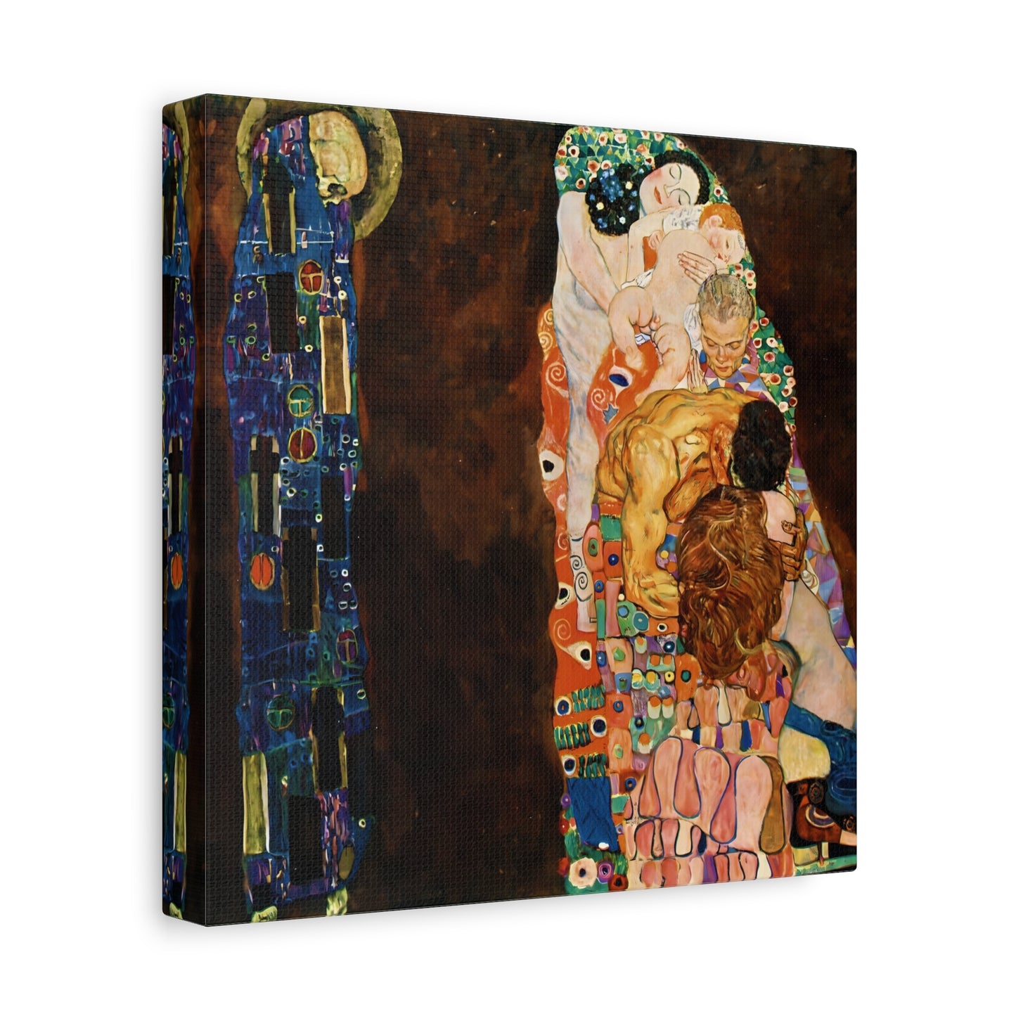 Death and Life II By Gustav Klimt