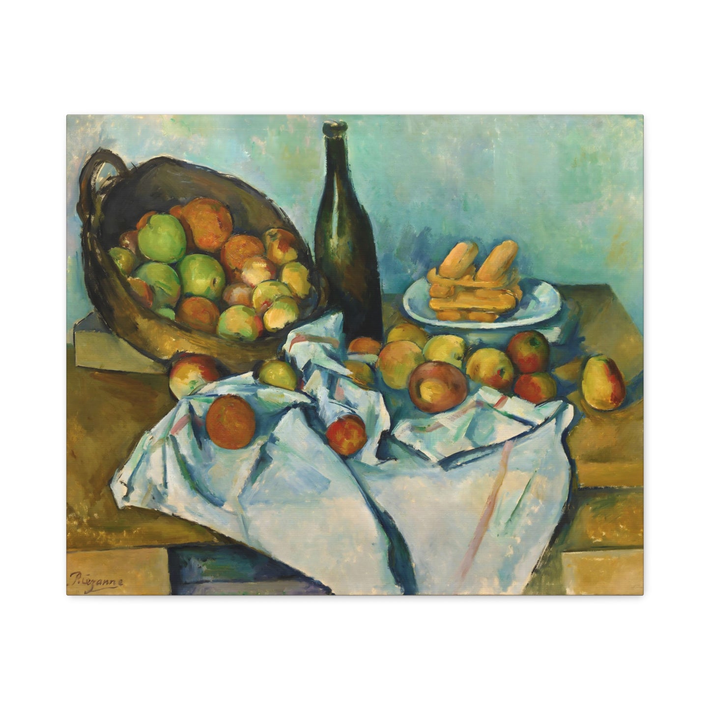 The Basket of Apples By Paul Cézanne