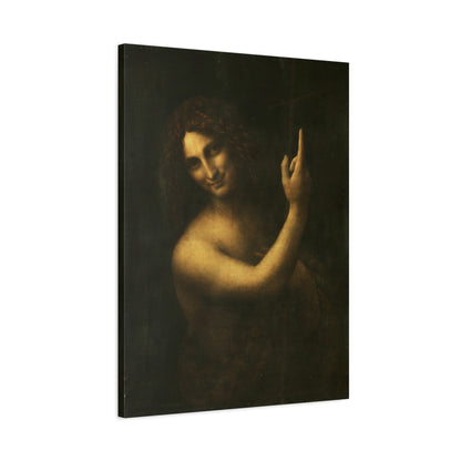 Saint John the Baptist By Leonardo da Vinci