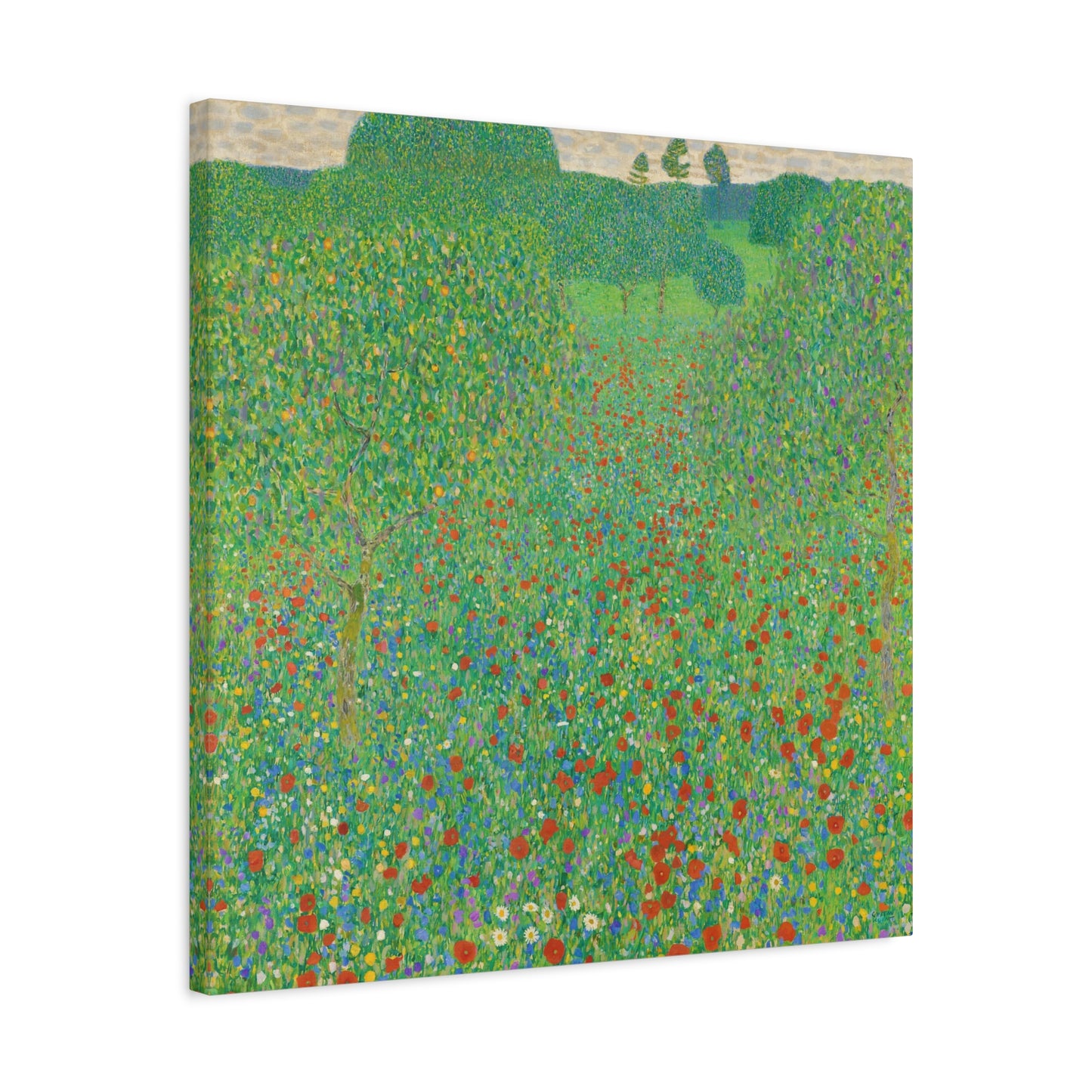 Poppy Field By Gustav Klimt