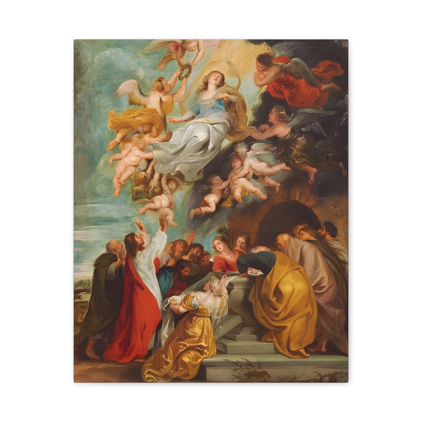 Assumption of the Virgin Mary By Peter Paul Rubens