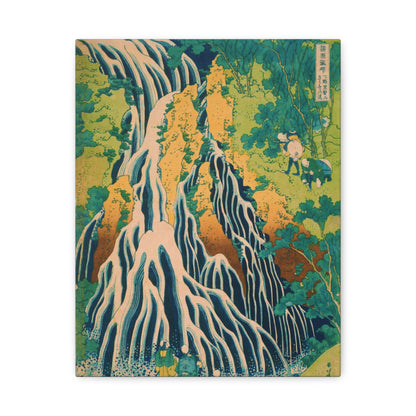 The Kirifuri Waterfall at Mt. Kurokami By Katsushika Hokusai