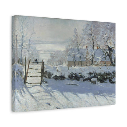 The Magpie By Claude Monet