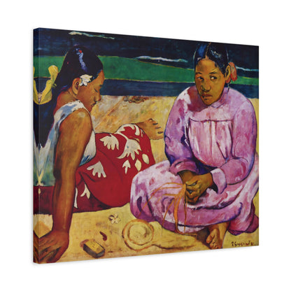 Tahitian Women on the Beach By Eugène Henri Paul Gauguin