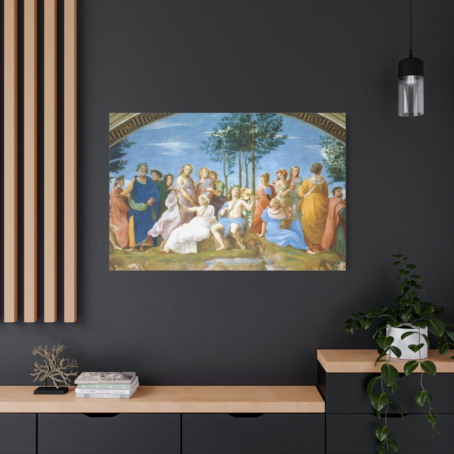 The Parnassus By Raphael