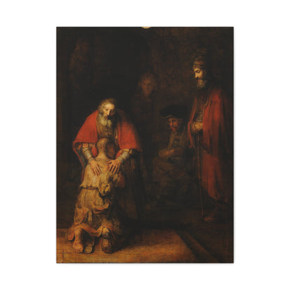 The Return of the Prodigal Son By Rembrandt