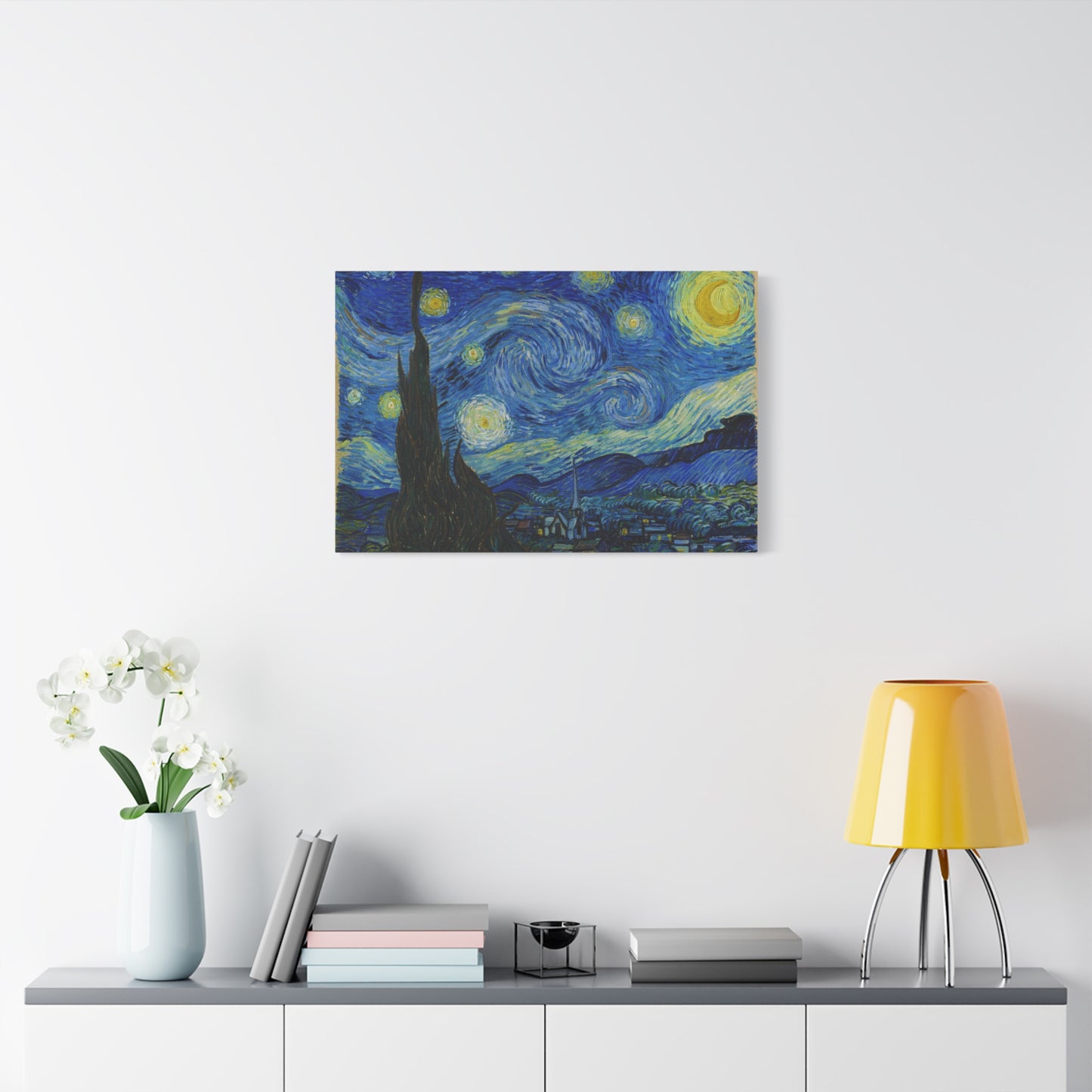 The Starry Night By Vincent van Gogh