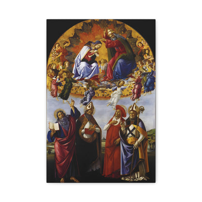 San Marco Altarpiece By Sandro Botticelli