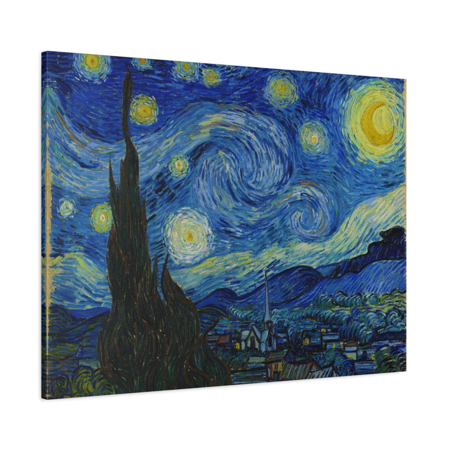 The Starry Night By Vincent van Gogh