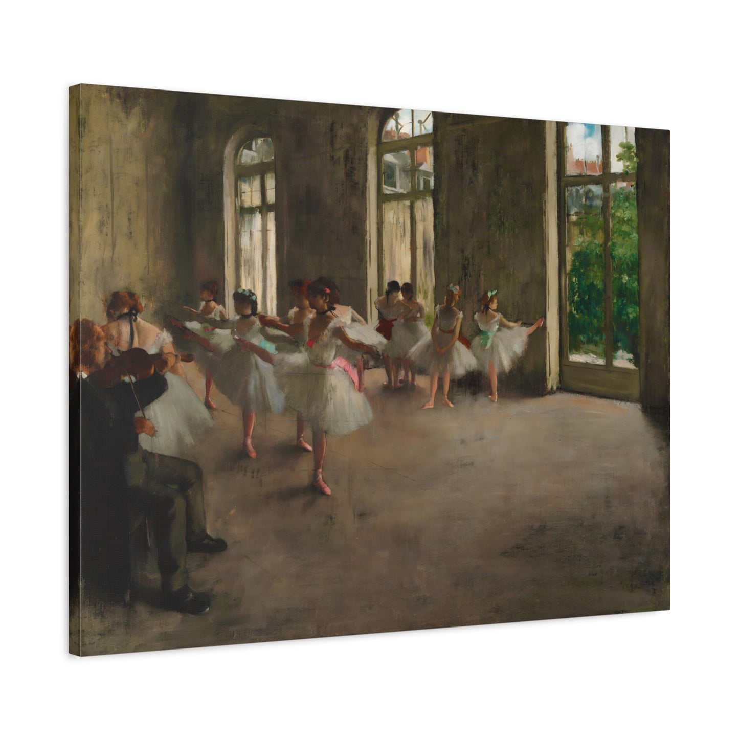 Ballet Rehearsal By Edgar Degas