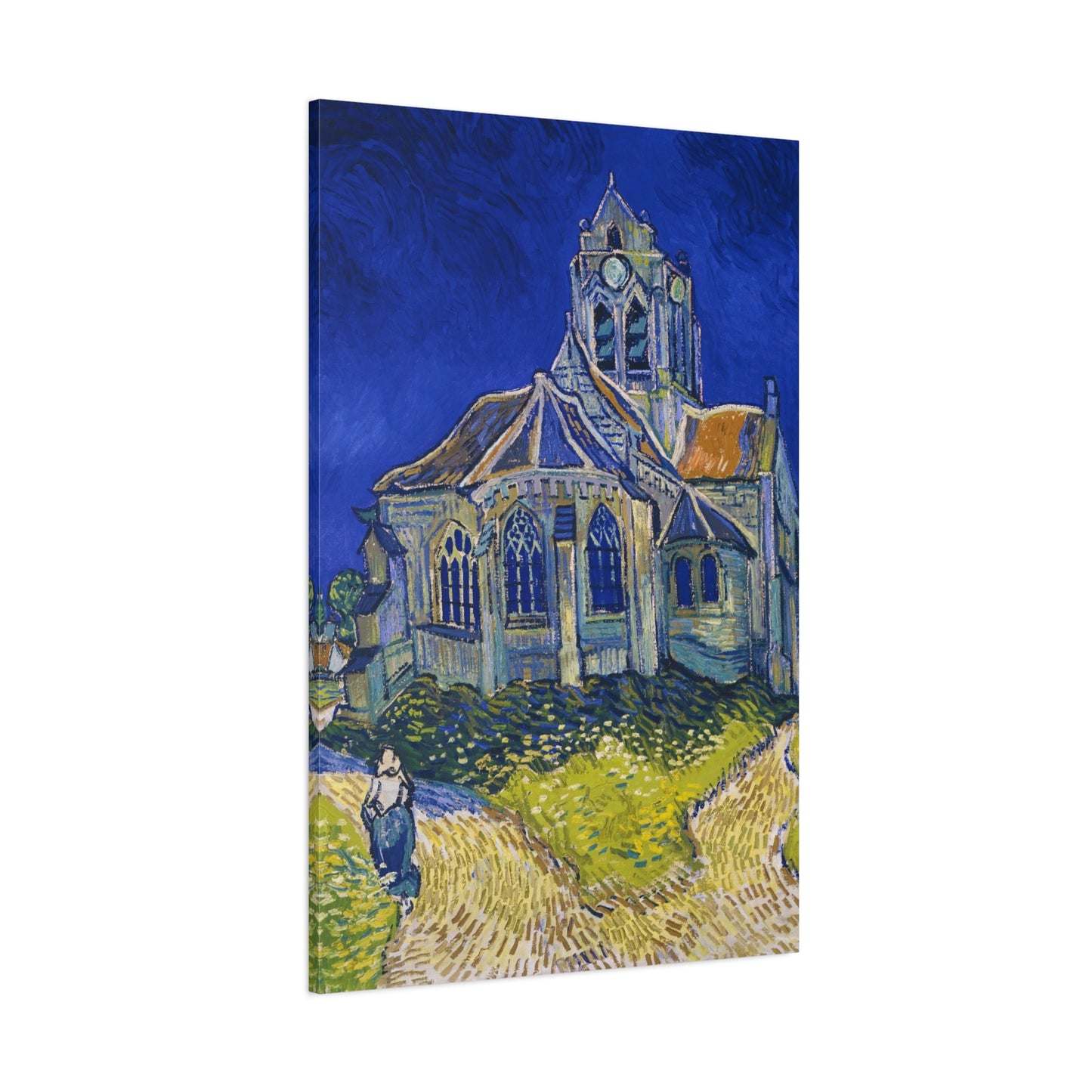 The Church at Auvers By Vincent van Gogh