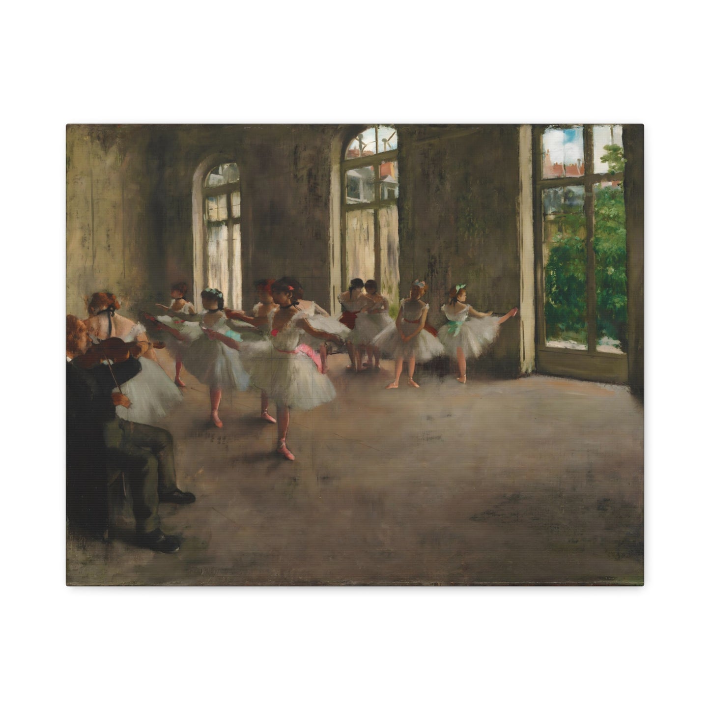 Ballet Rehearsal By Edgar Degas