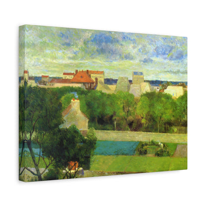 The Market Gardens of Vaugirard By Eugène Henri Paul Gauguin