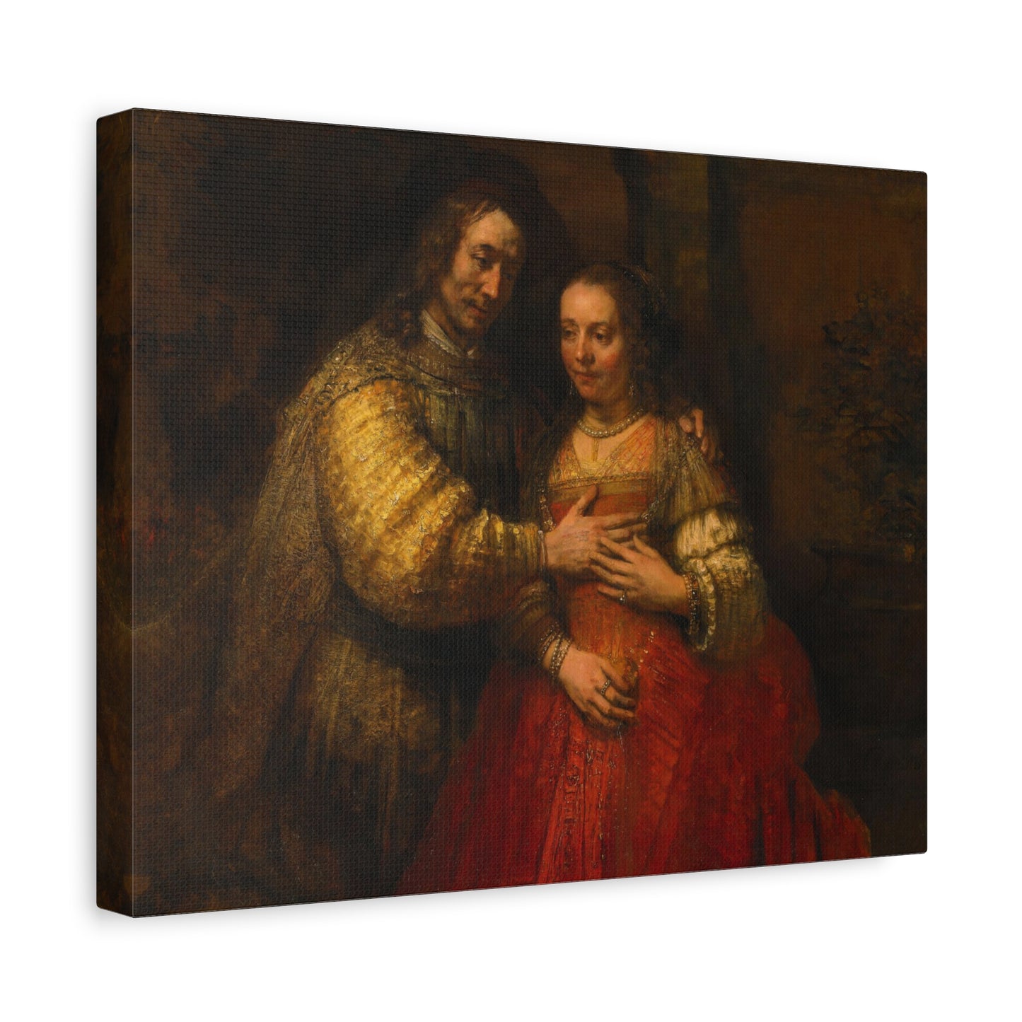 The Jewish Bride By Rembrandt