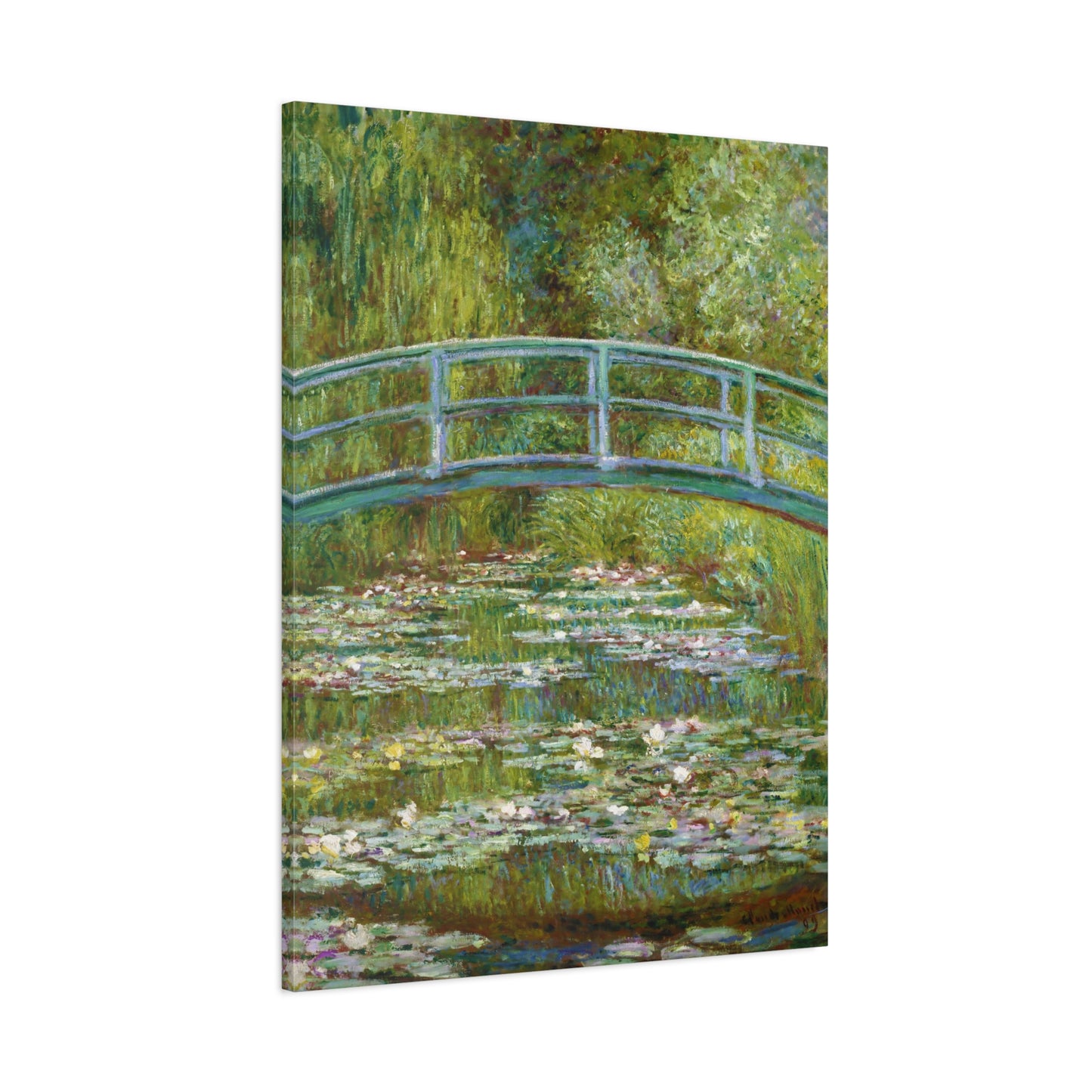 The Water Lily Pond By Claude Monet