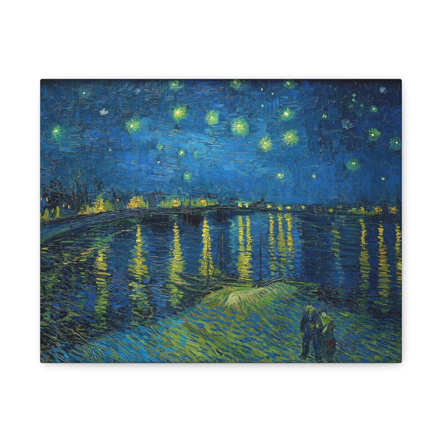 Starry Night over the Rhône By Vincent van Gogh