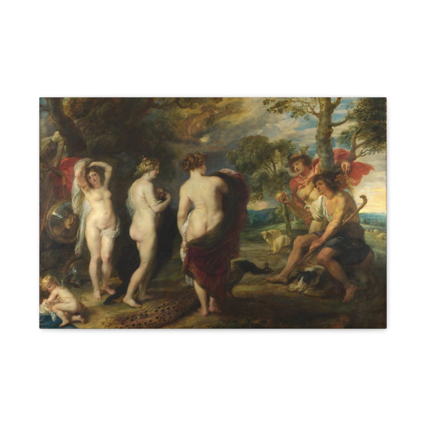 The Judgement of Paris By Peter Paul Rubens