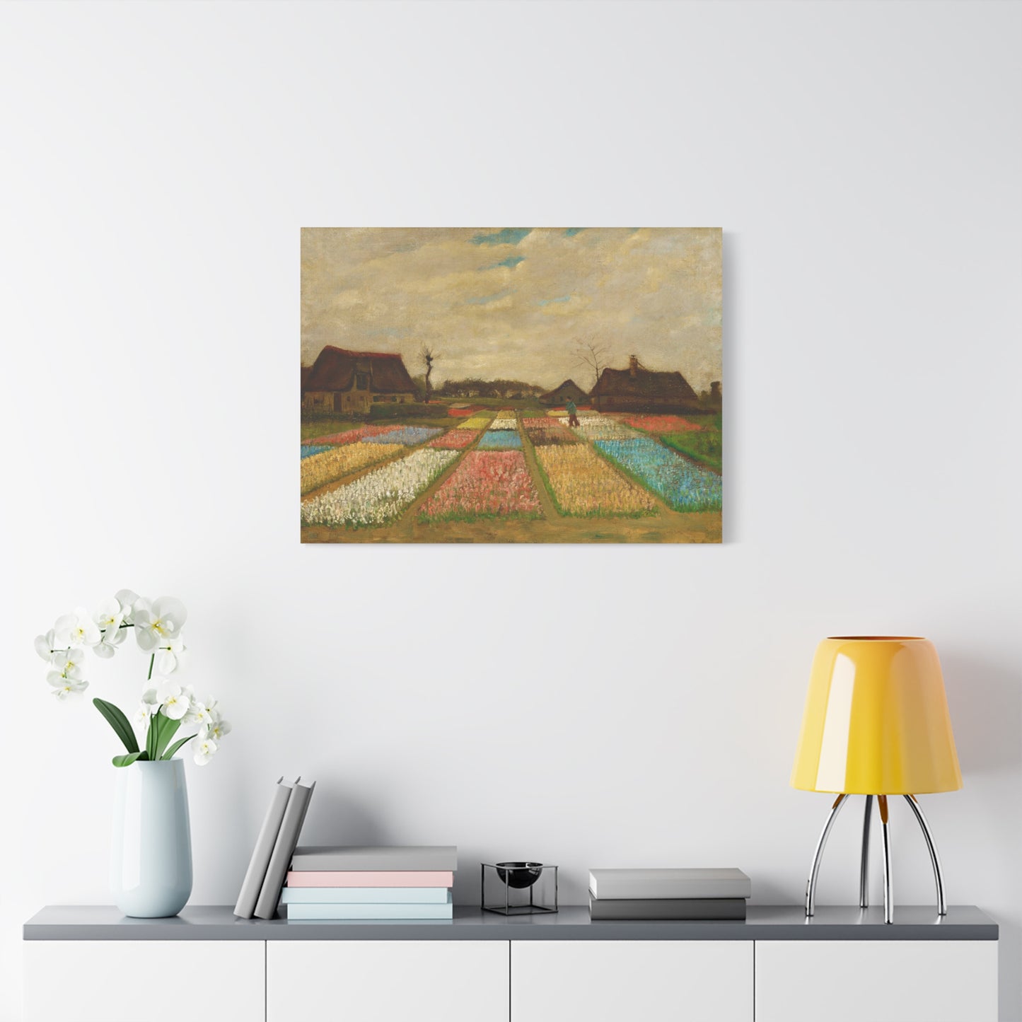 Bulb Fields By Vincent van Gogh