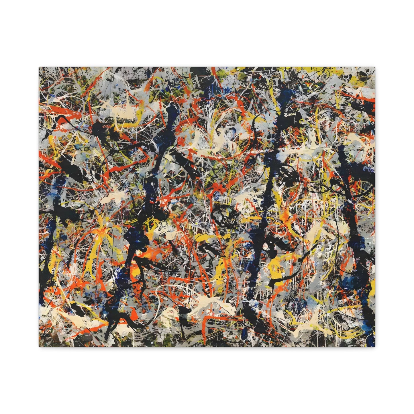 Blue Poles By Jackson Pollock