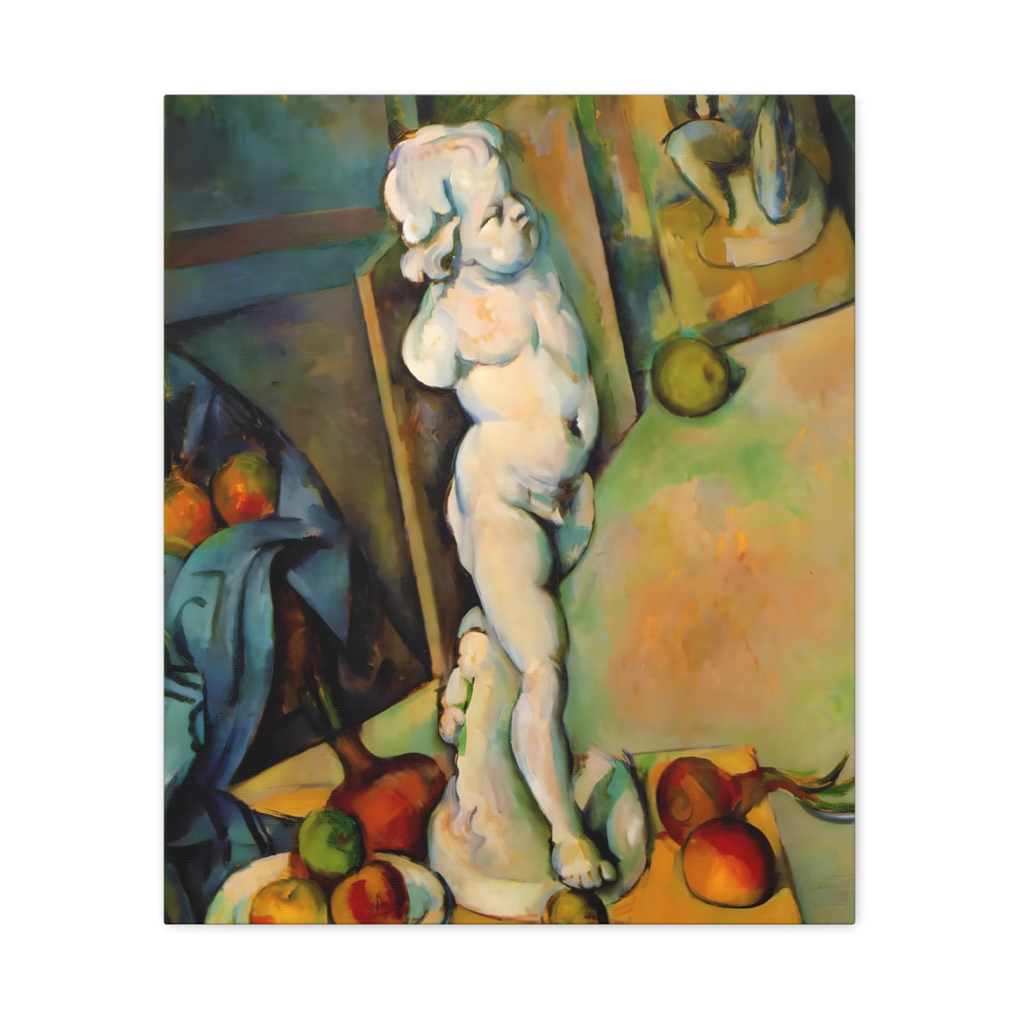 Still Life with Plaster Cupid By Paul Cézanne