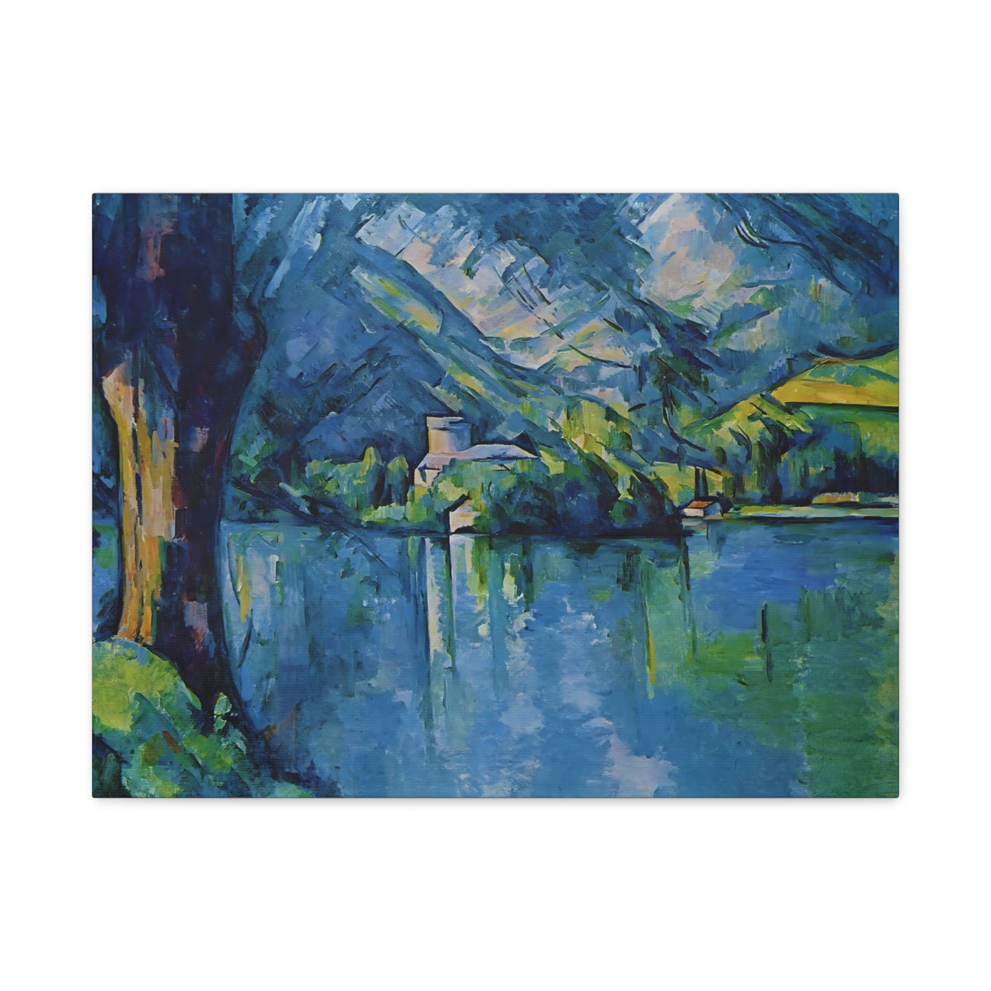 The Lac d'Annecy By Paul Cézanne