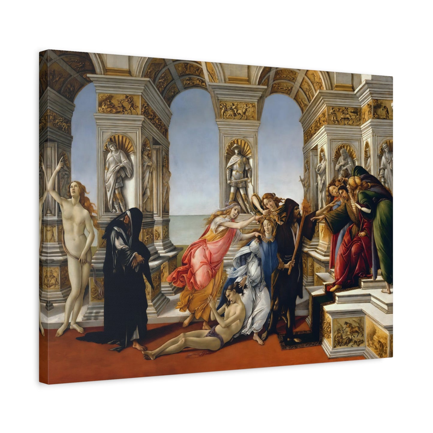 Calumny of Apelles By Sandro Botticelli