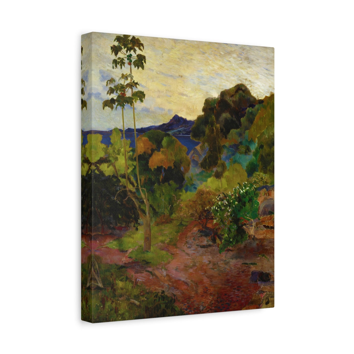 Martinique Landscape By Eugène Henri Paul Gauguin